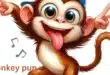 80 Funniest Monkey Pun