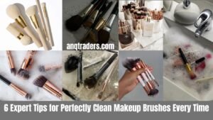 clean makeup brushes