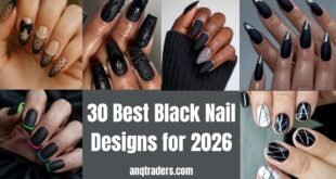 black nail designs