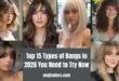 types of bangs
