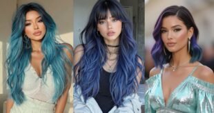 blue hair
