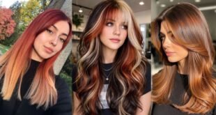 auburn hair