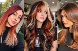 auburn hair